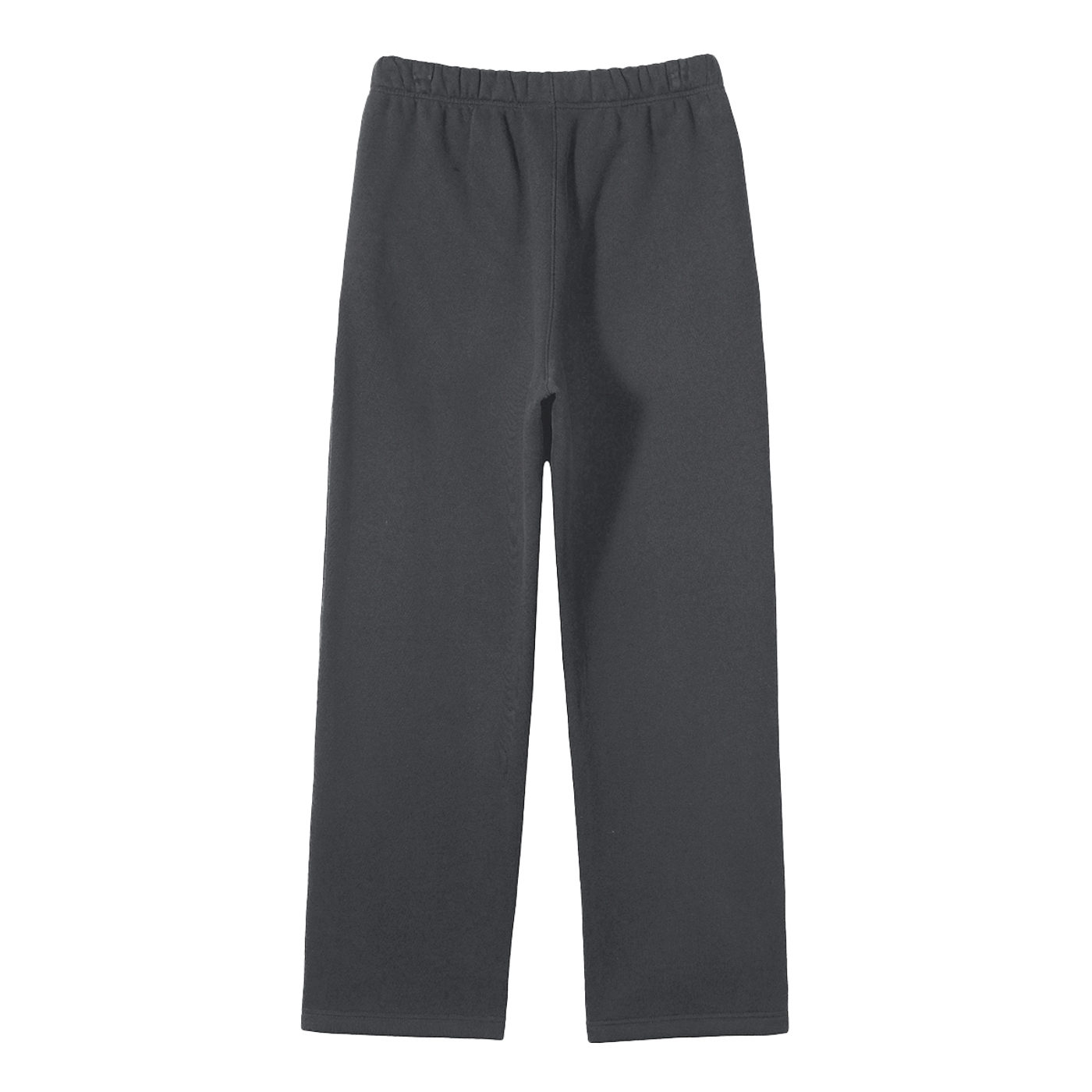 Unisex-Fleecehose mit geradem Bein in Unifarben