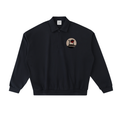 Polo sweat en molleton épais
