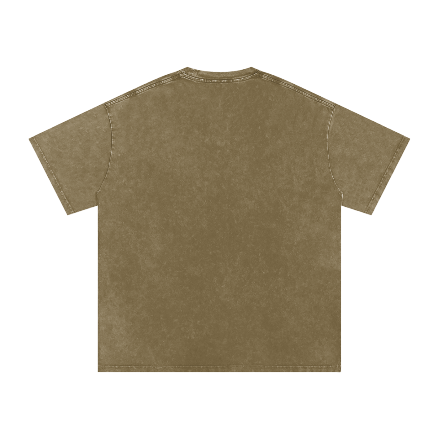 Snow Washed Oversized Baumwoll-T-Shirt