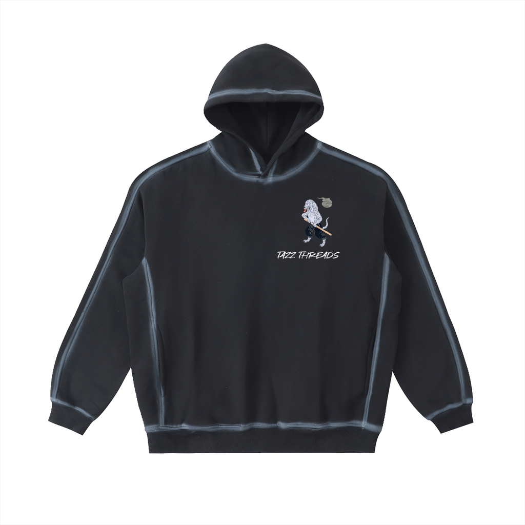 Sonnengebleichter Fleece-Hoodie