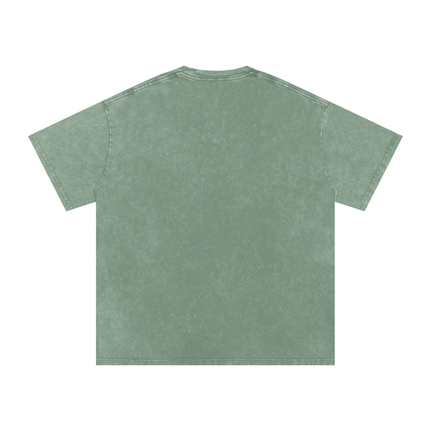 Snow Washed Oversized Baumwoll-T-Shirt
