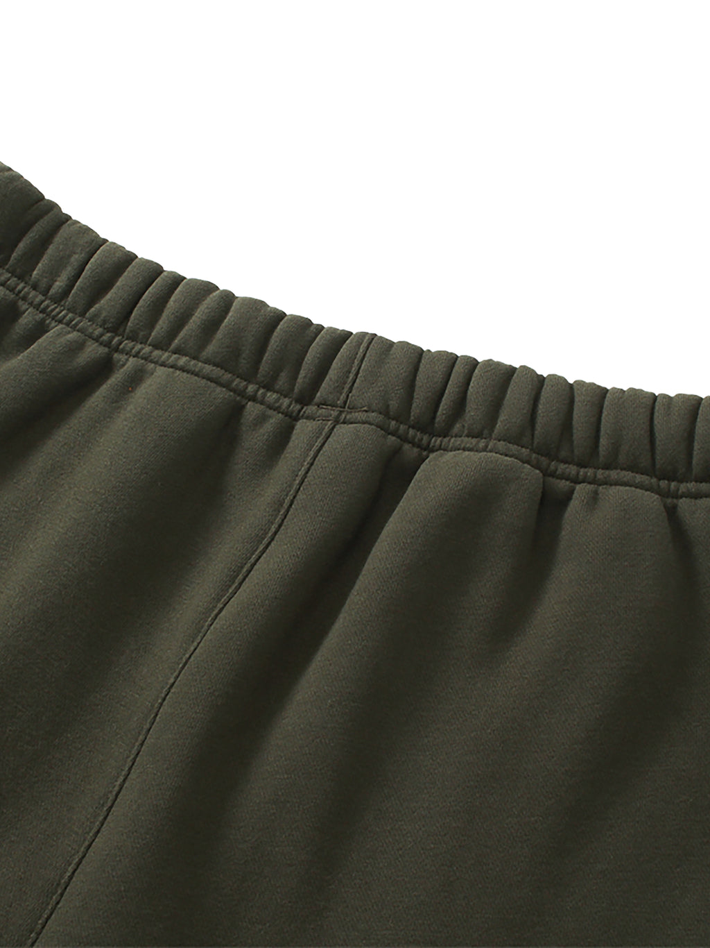 Unisex-Fleecehose mit geradem Bein in Unifarben