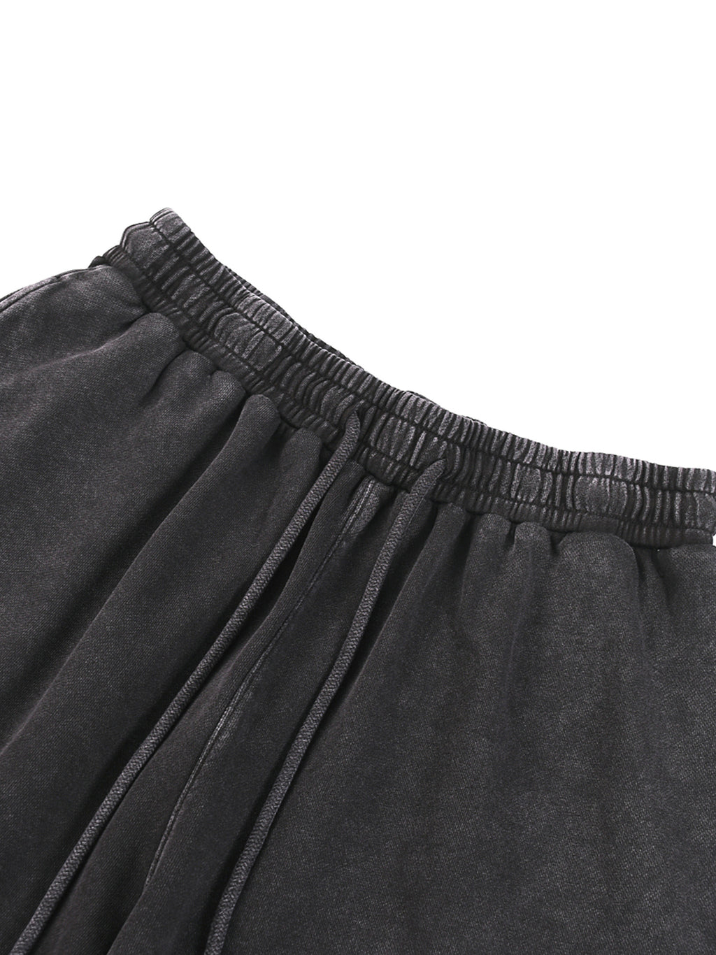 Pantalon coupe droite délavé neige