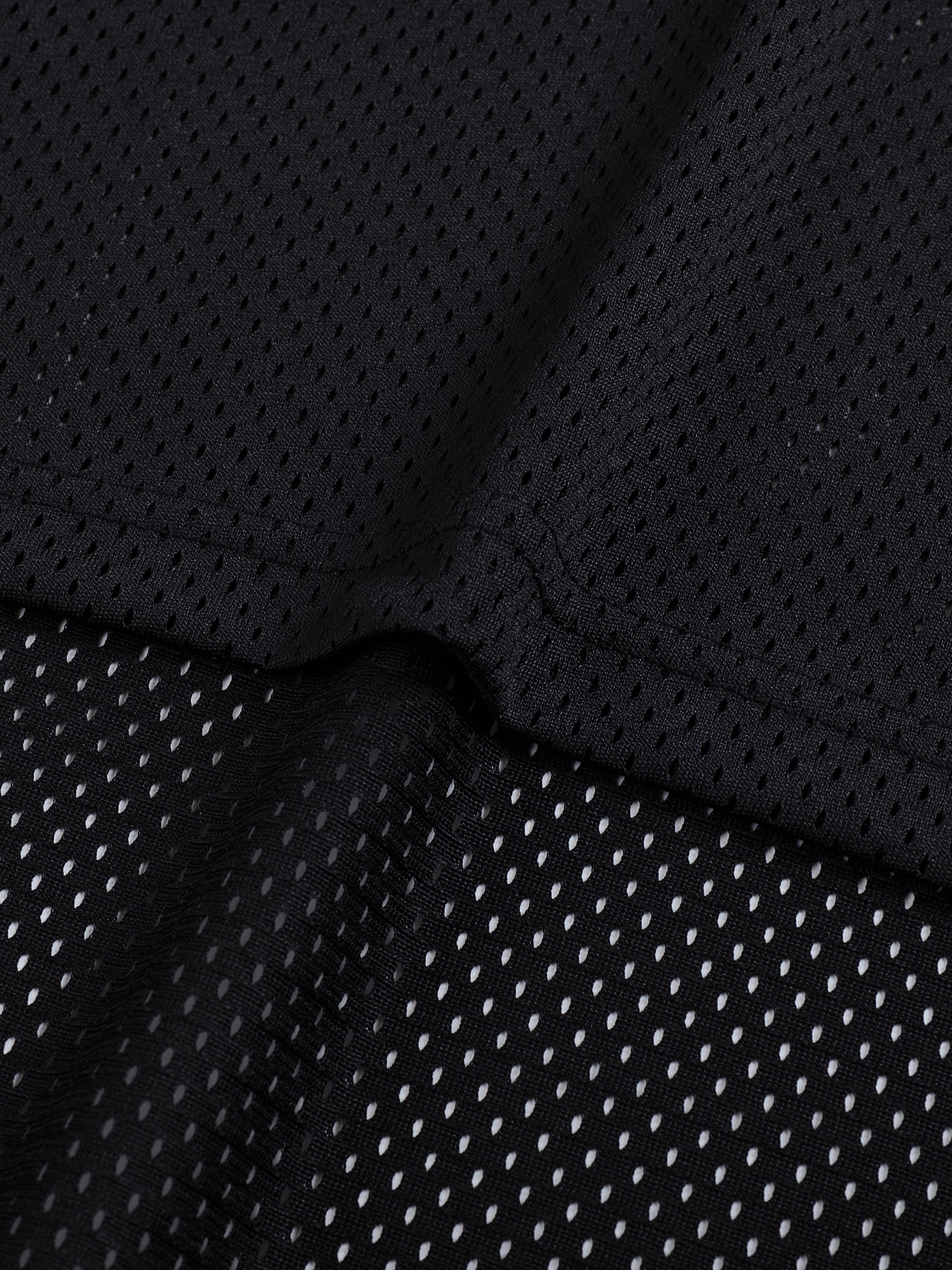 Taped Mesh Boxy T-Shirt