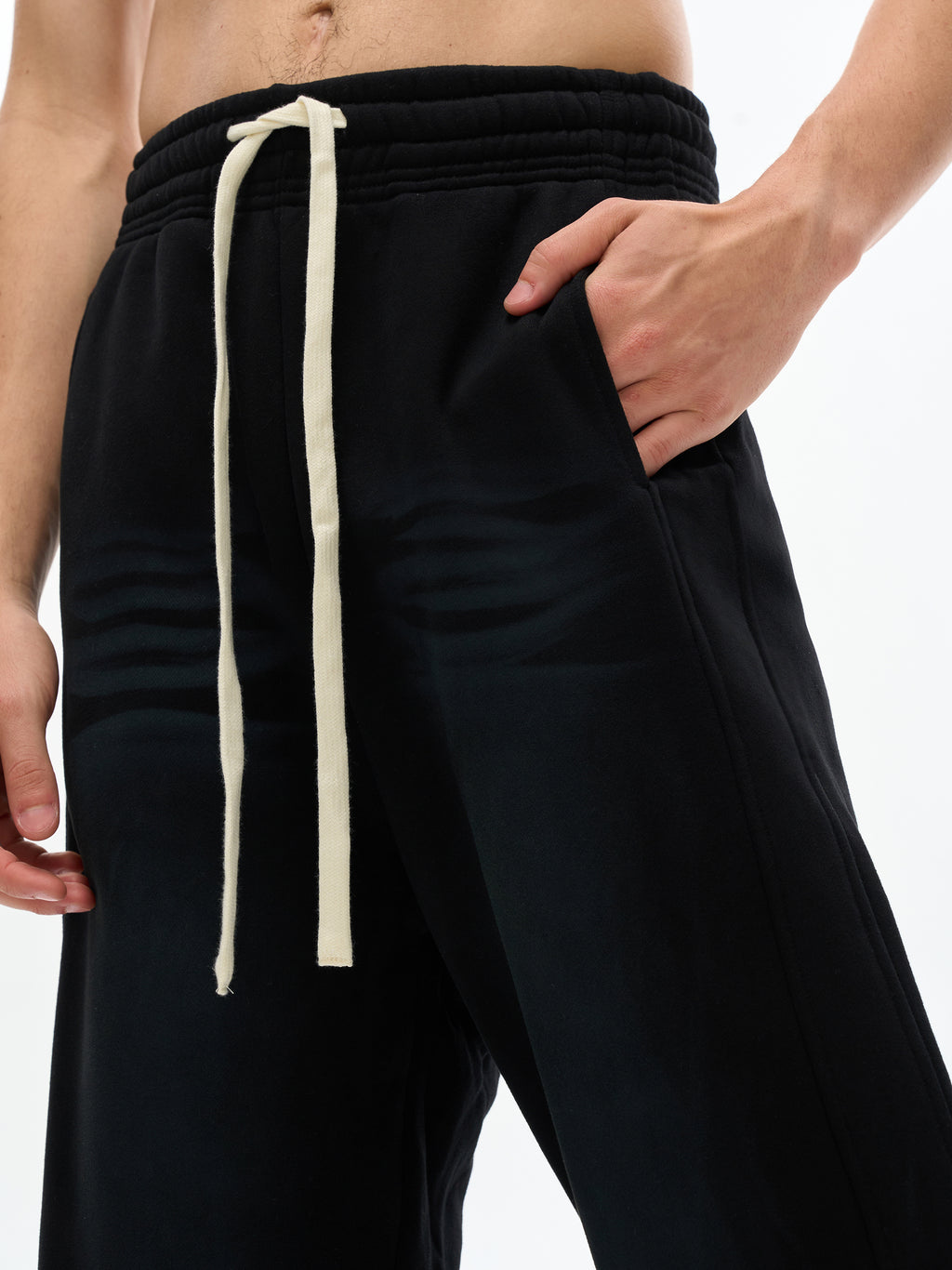 Pantalon de jogging en molleton à jambe incurvée Sunfade