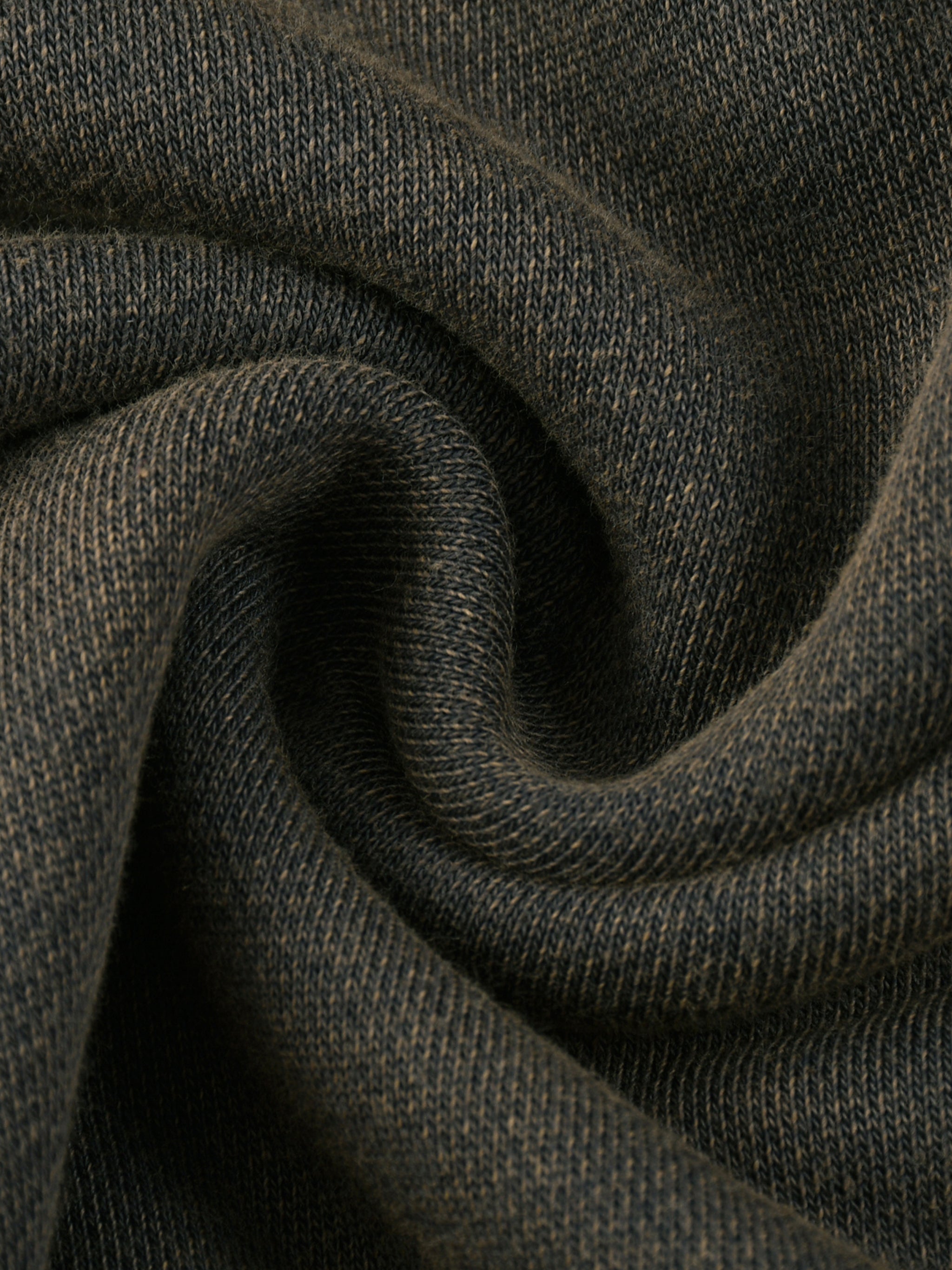 Vintage Kapuzenpullover mit ausgefranstem Saum