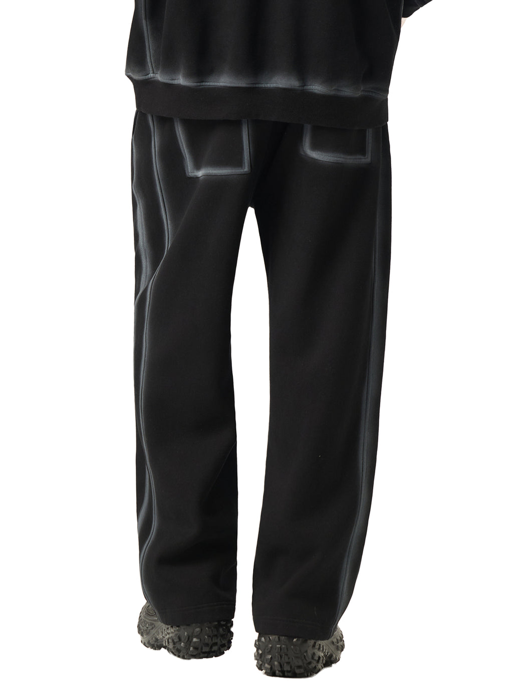Sonnenverwaschene Fleece-Jogginghose