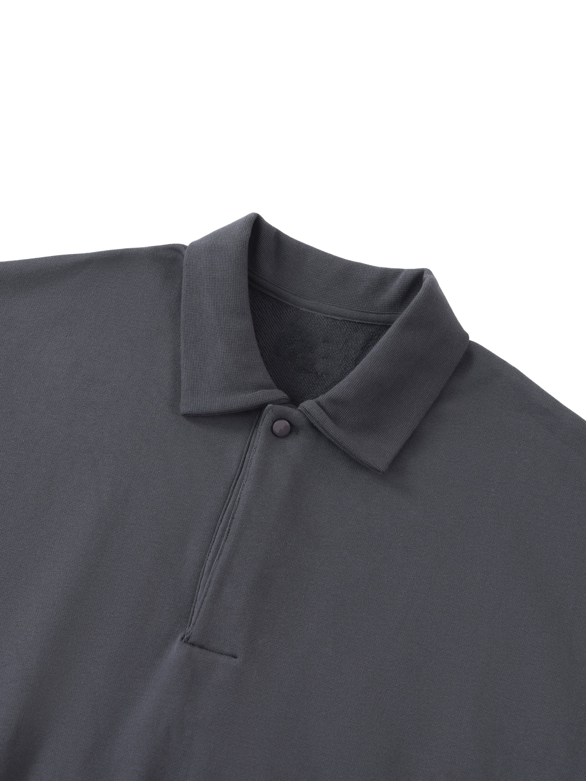 Polo sweat en molleton épais