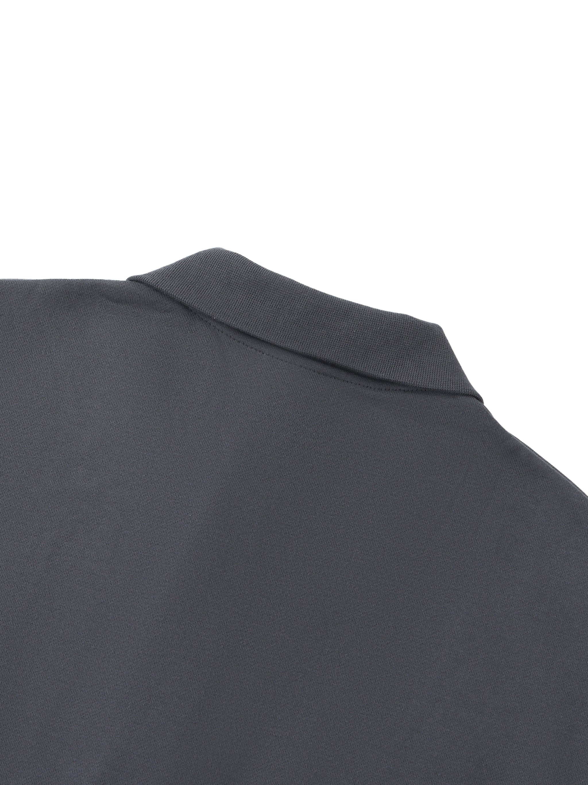Polo sweat en molleton épais