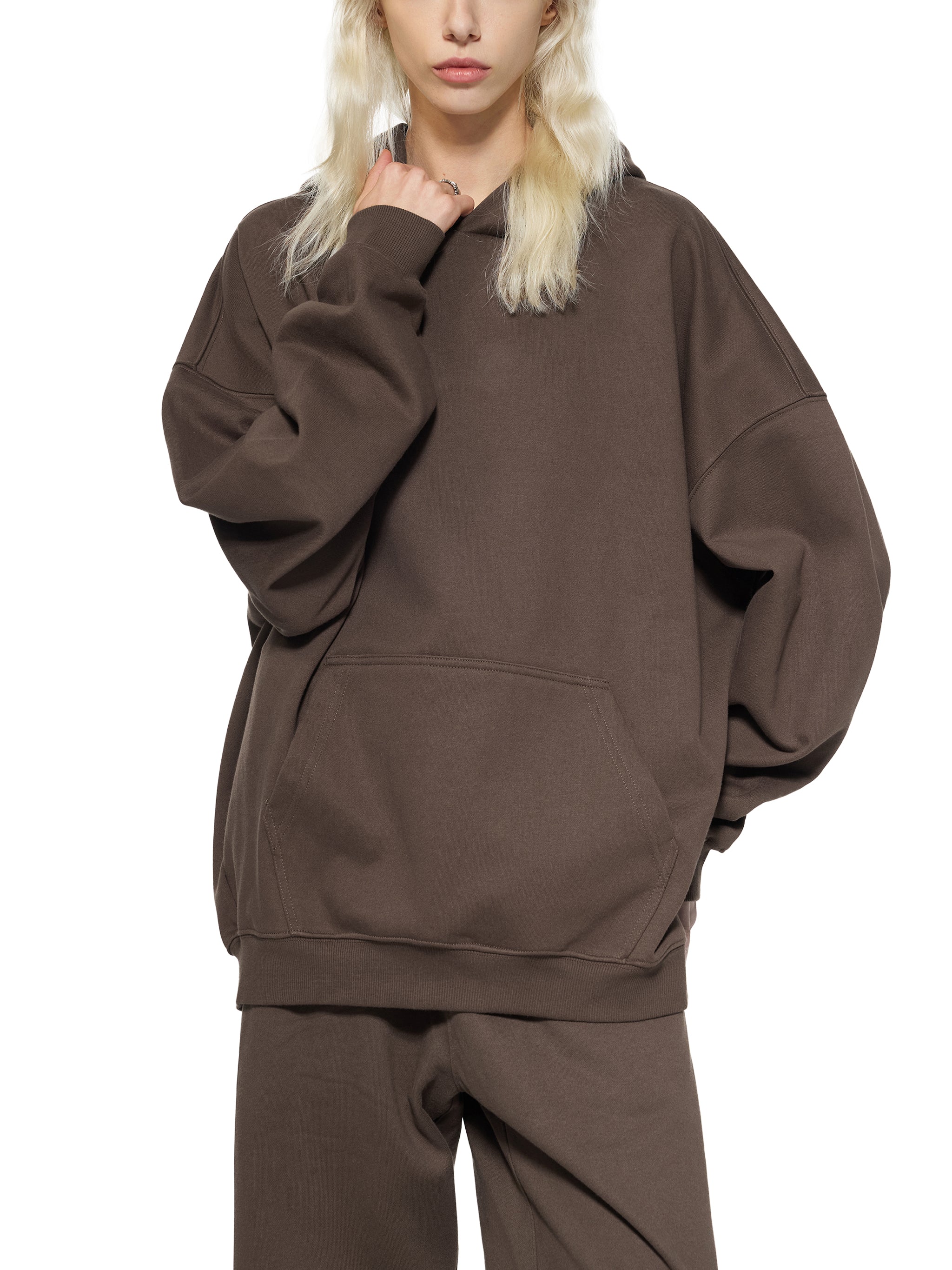 Sweat à Capuche Lourd Indispensable