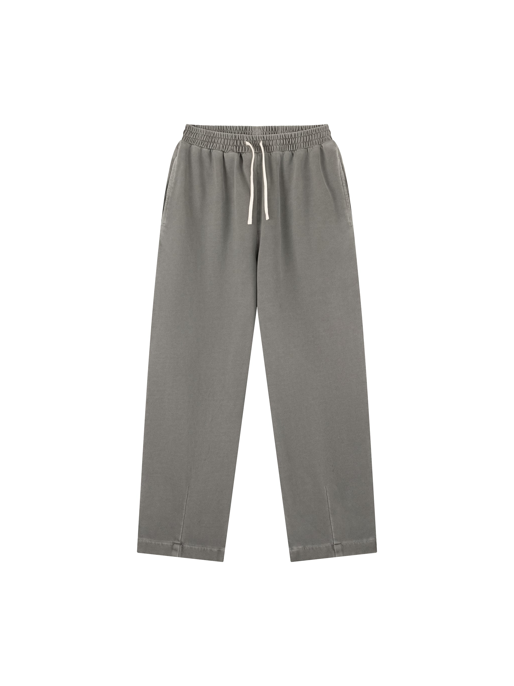 Pantalon de survêtement vintage à cordon de serrage et effet délavé