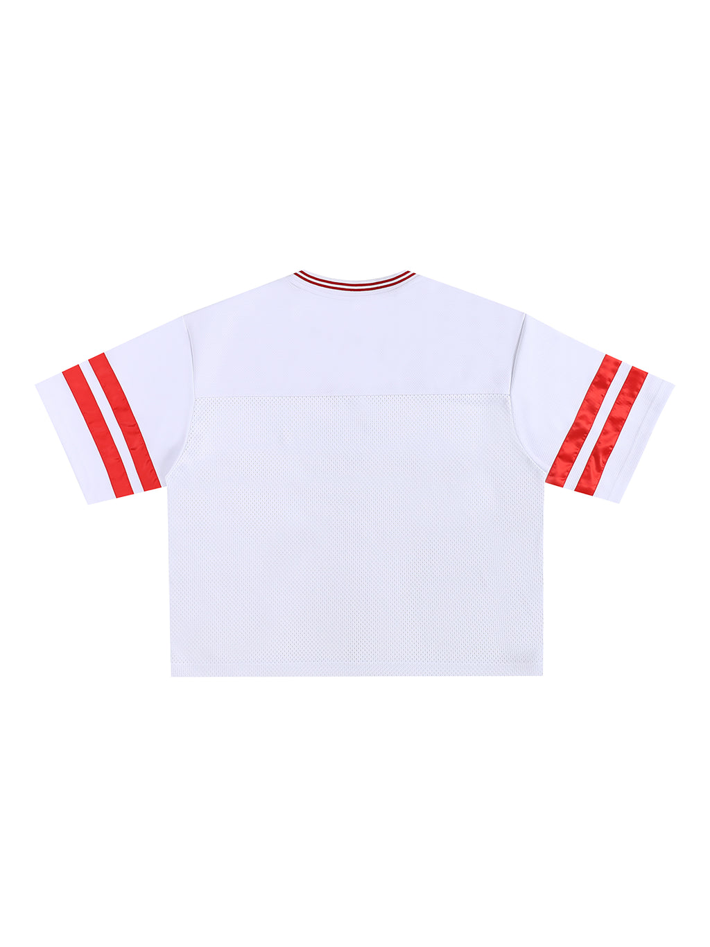 Taped Mesh Boxy T-Shirt