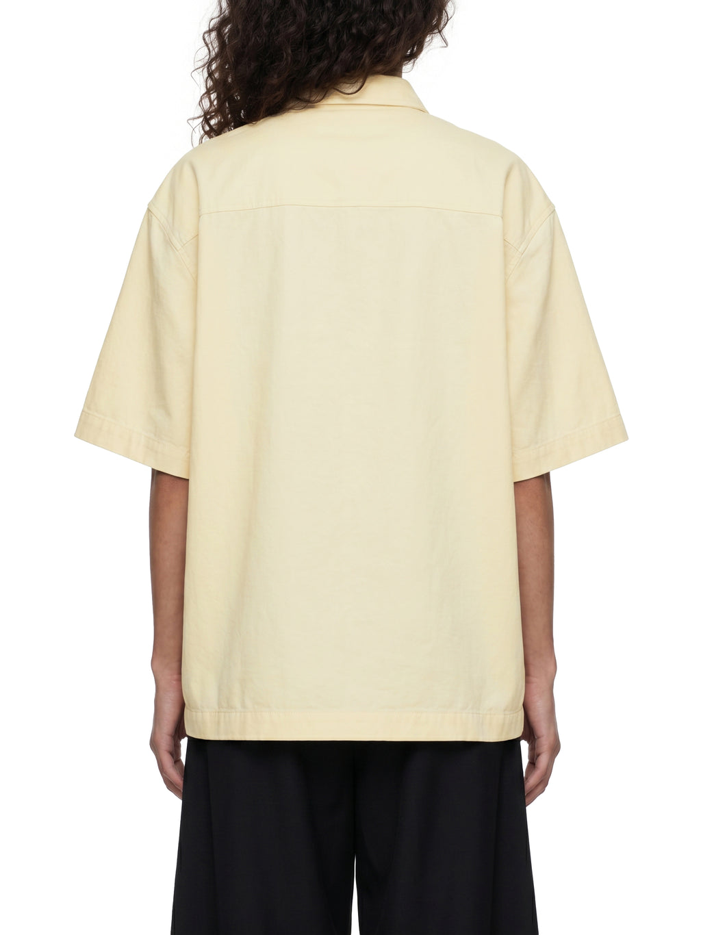 Unisex Boxy Patch Pocket Short Sleeve Shirt